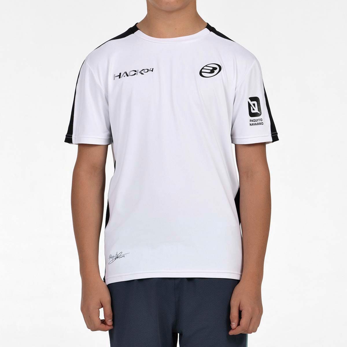 T-shirt de Menino Paquito JR Branco-1