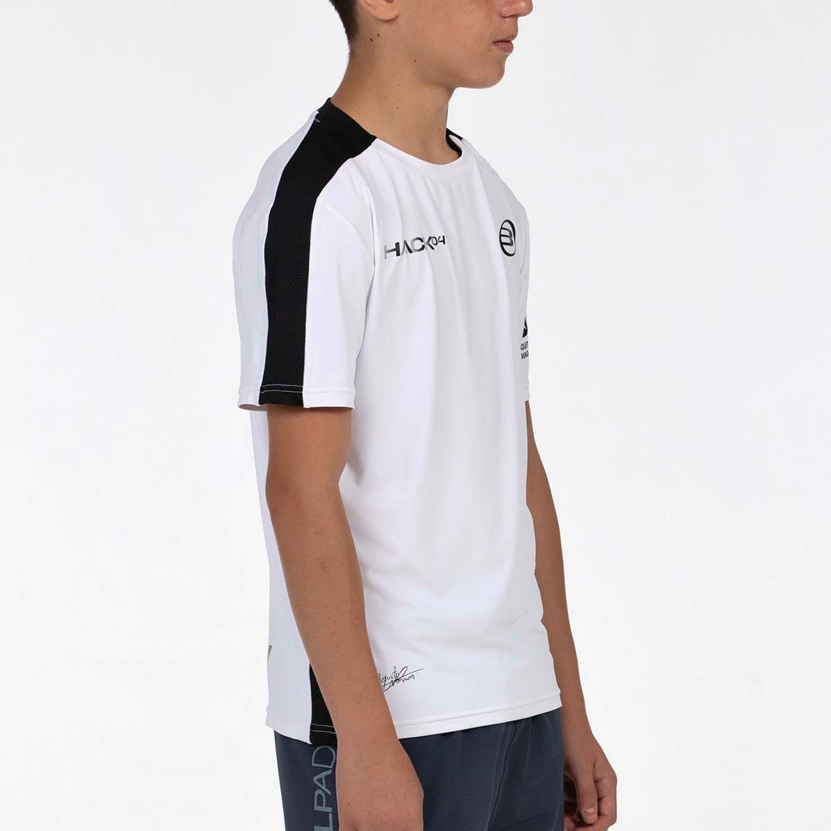 T-shirt de Menino Paquito JR Branco-3