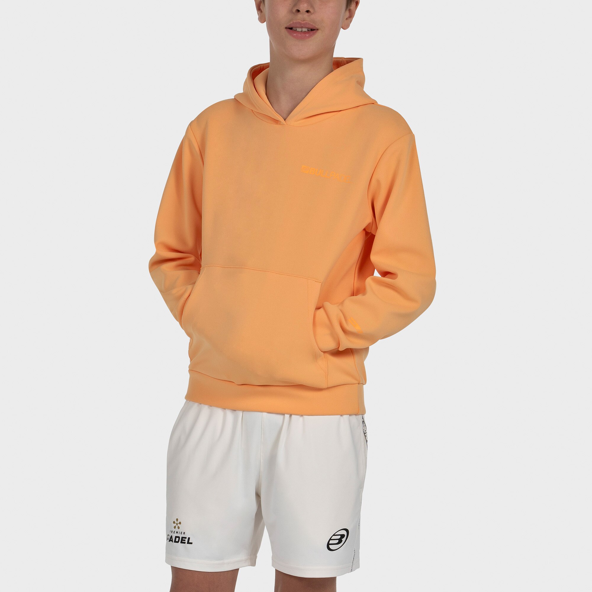 Sweatshirt de Menino Albier J Laranja-4
