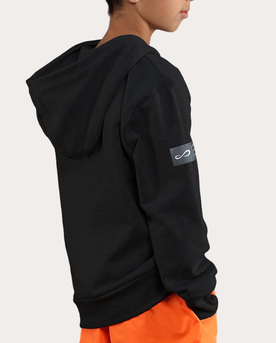 Sweatshirt de Menino Rush Ii Kids Preto-2