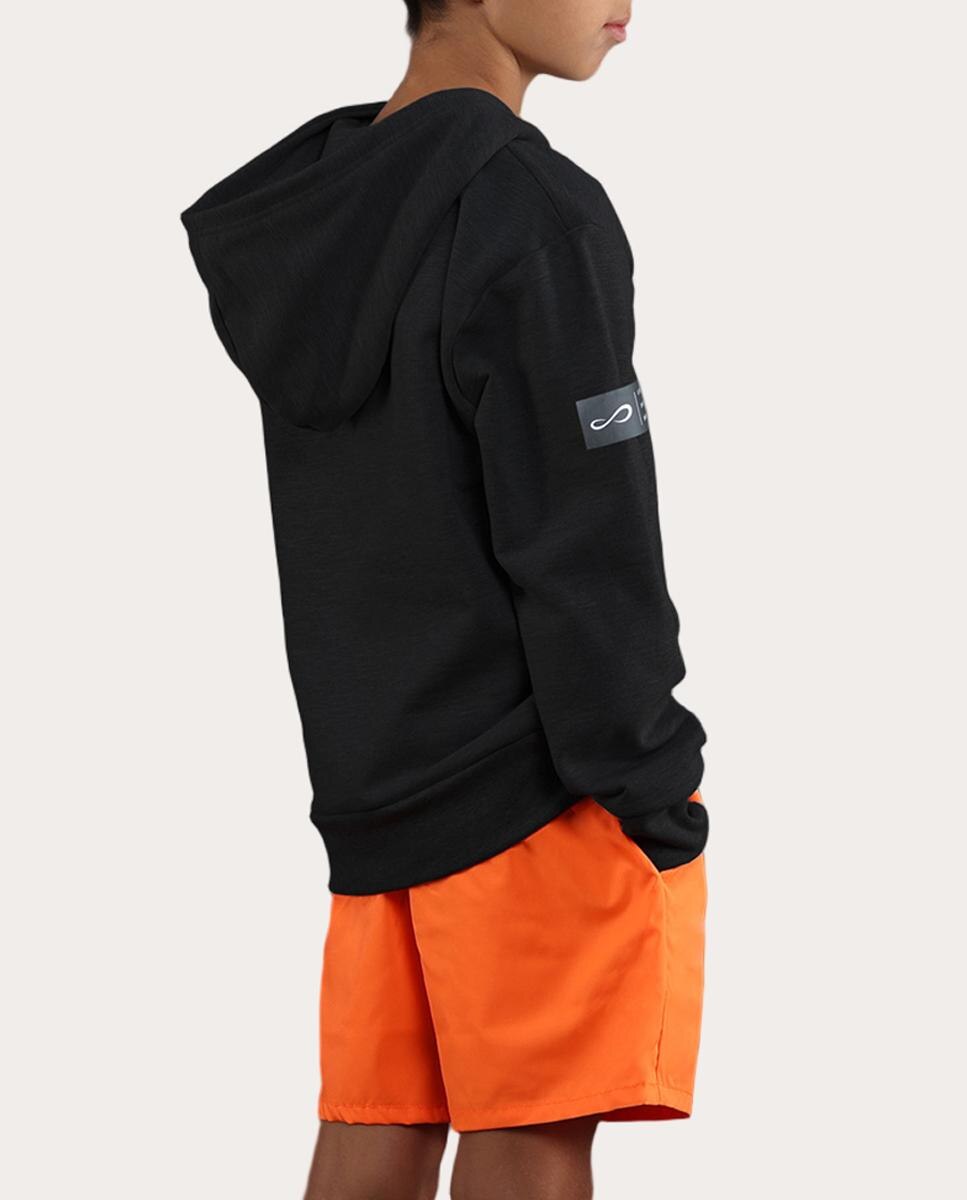 Sweatshirt de Menino Rush Ii Kids Preto-5