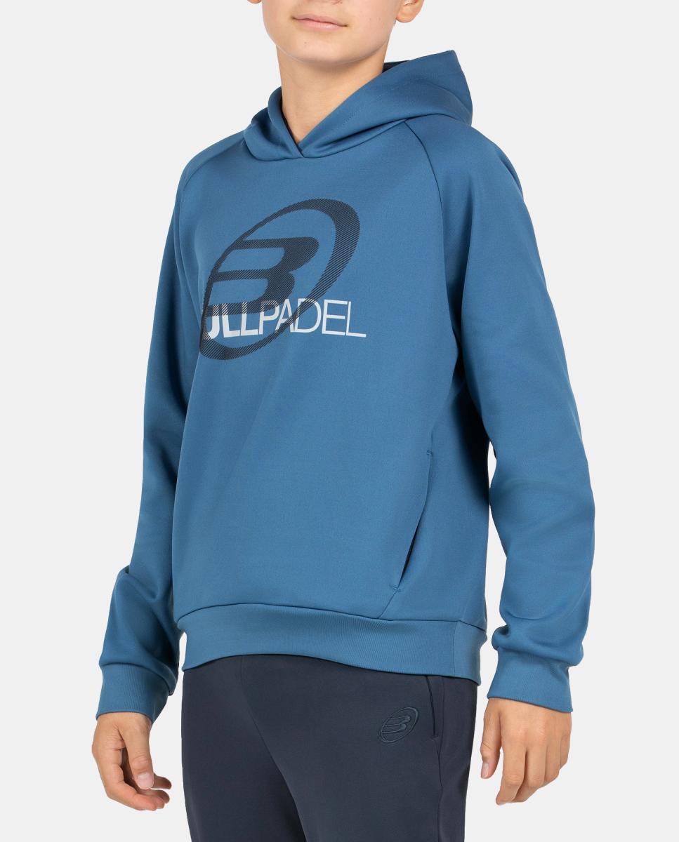 Sweatshirt de Criança Eira J Bullpadel Azul-2