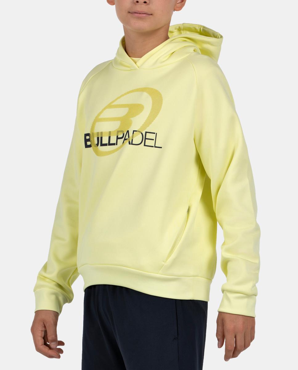 Sweatshirt de Criança Eira J Bullpadel Amarelo-limão-2