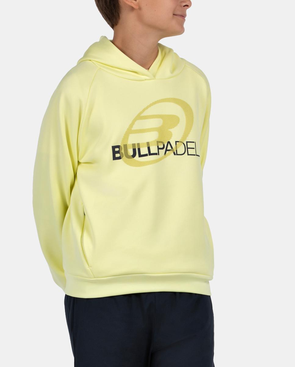 Sweatshirt de Criança Eira J Bullpadel Amarelo-limão-5
