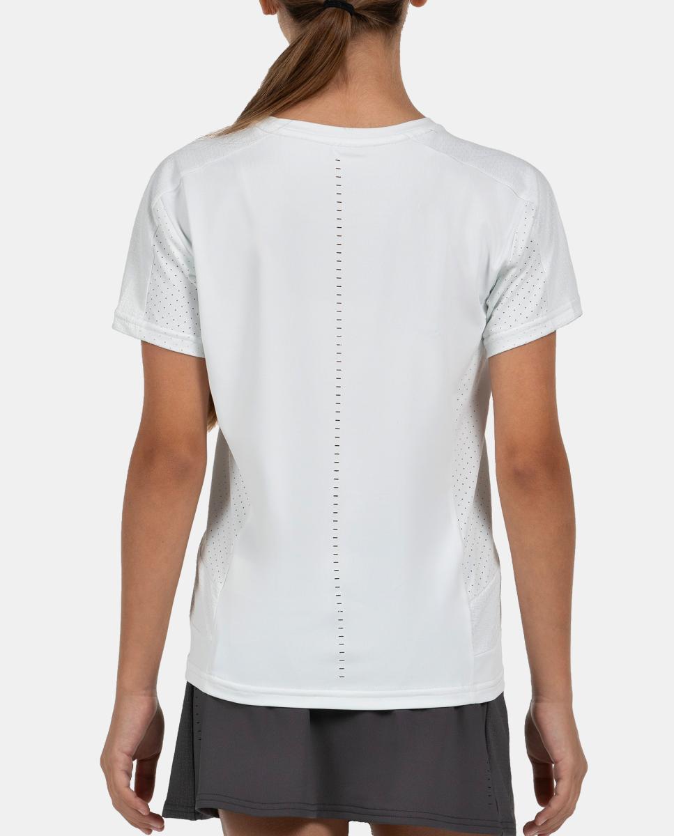 T-Shirt  de Criança Omur G Bullpadel Branco-4
