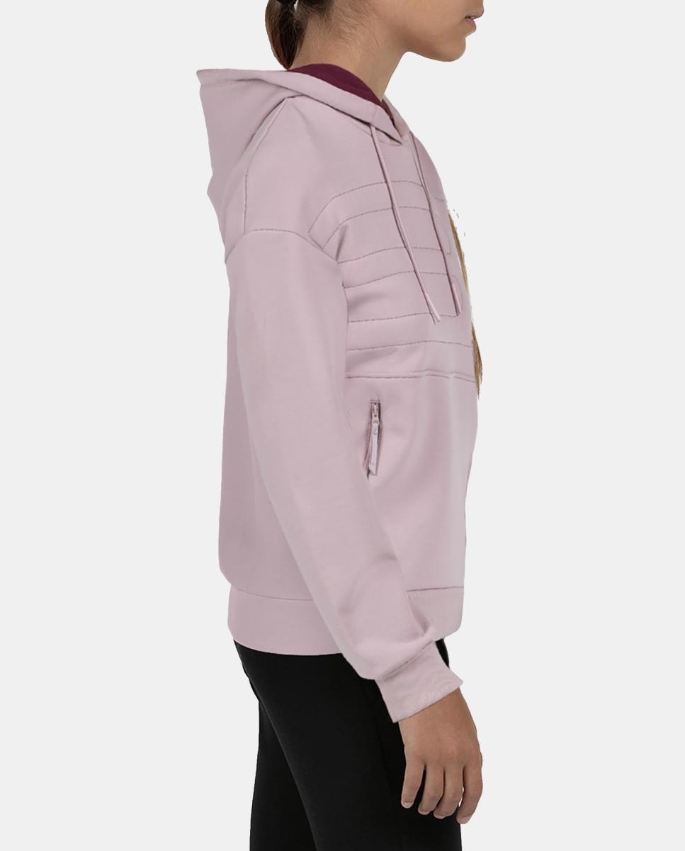 Sweatshirt de Menina Eolia G Rosa-4