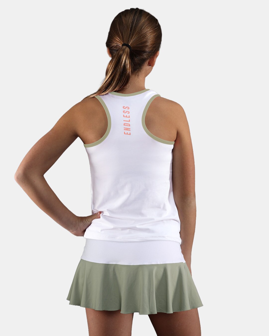 T-shirt de Menina Slam Kids Branco-4