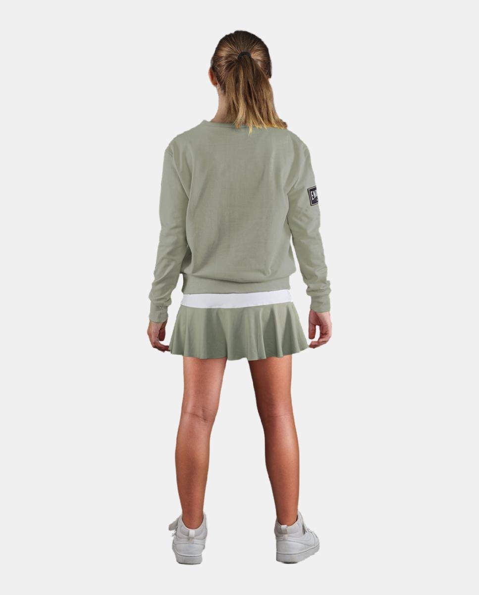 Sweatshirt de Menina Inner Kids Verde-militar-4