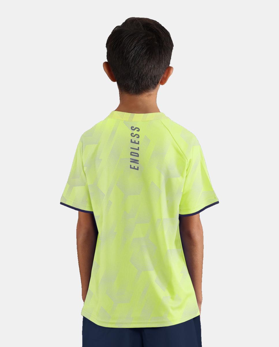 T-shirt de Menino Faze Kids Amarelo-flúor-2