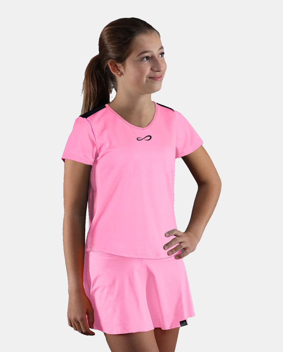 T-shirt de Menina Glory II Kids Rosa-pastilha-3