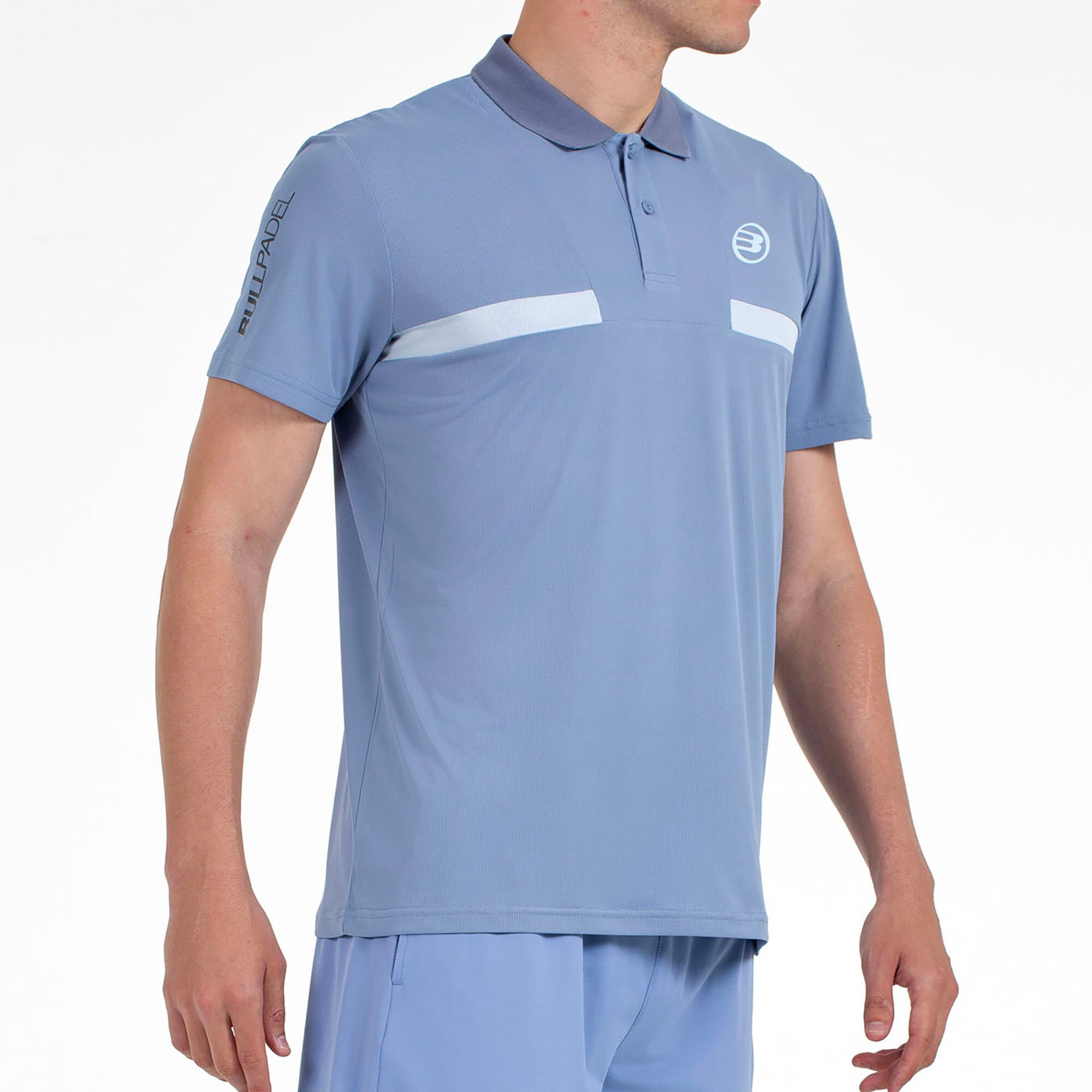 Polo Básico de Homem Calzadil Azul-4