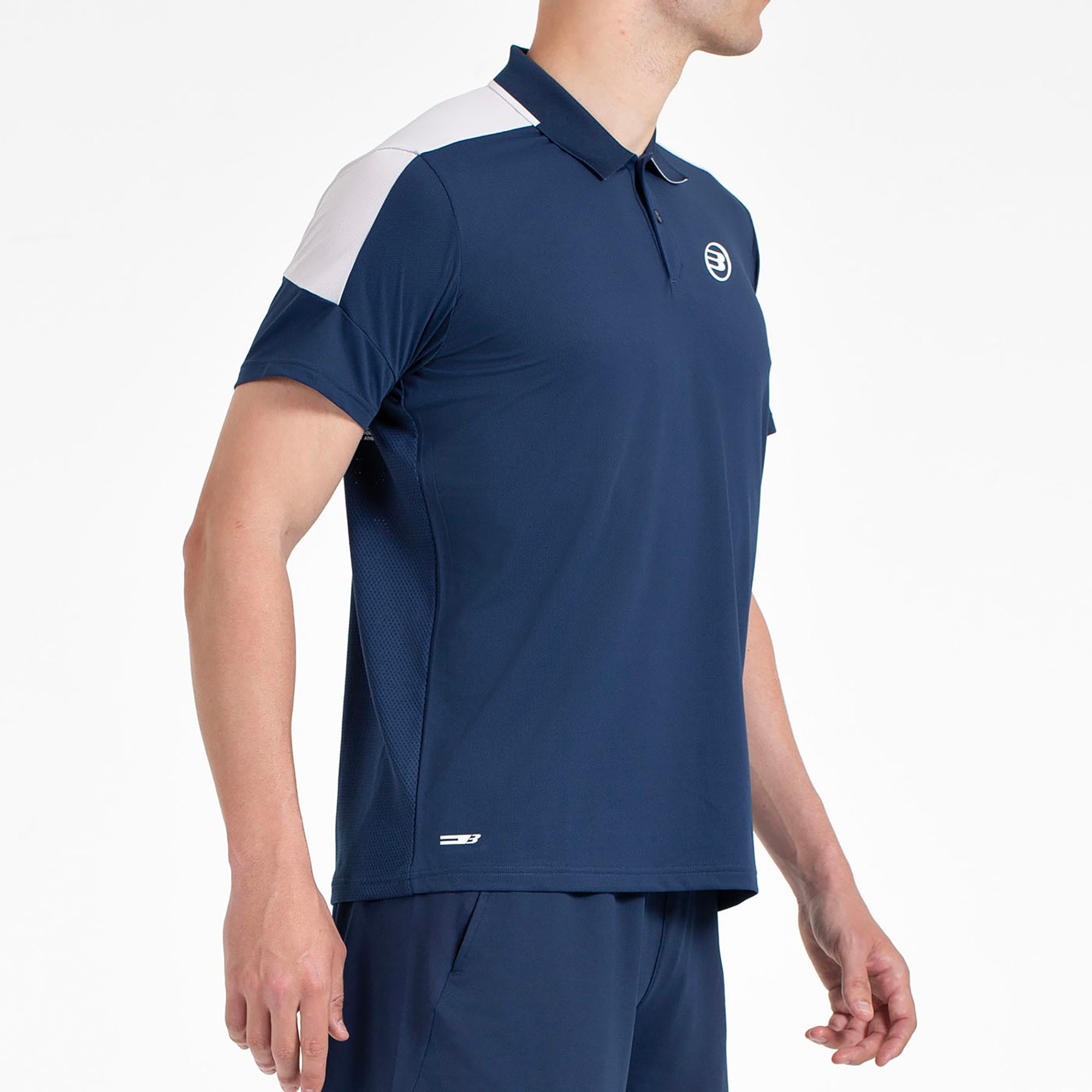 Polo Básico de Homem Mijas Azul-4