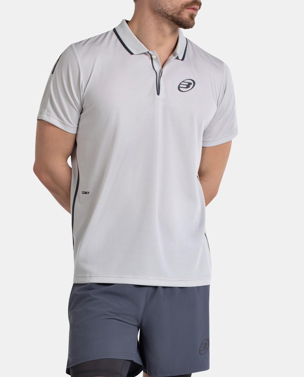 Imagen 0 de Polo Basico de Hombre Merte Bullpadel Blanco