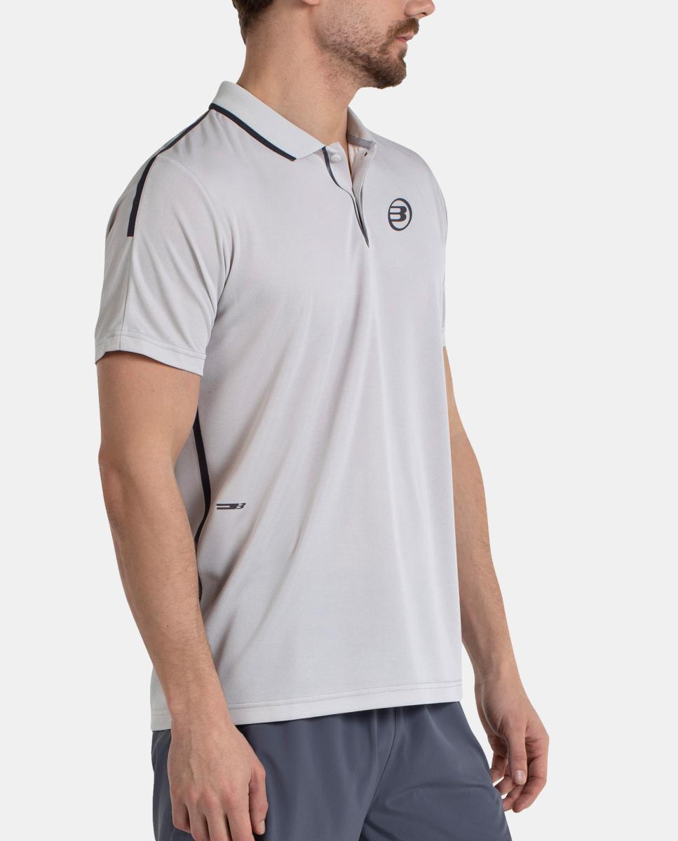 Polo Basico de Hombre Merte Bullpadel - Blanco Blanco-3