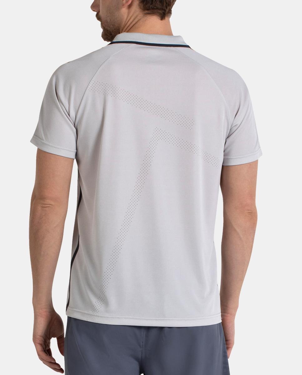 Polo Basico de Hombre Merte Bullpadel - Blanco Blanco-4