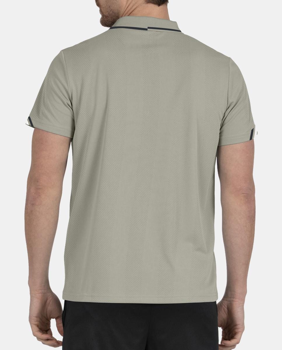 Polo Básico de Homem Tasel Cinzento-5