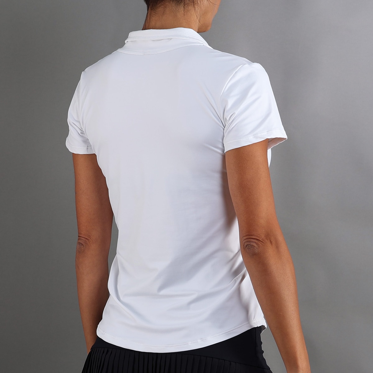 Polo de Mulher Onyx Sleeves Brancos-2