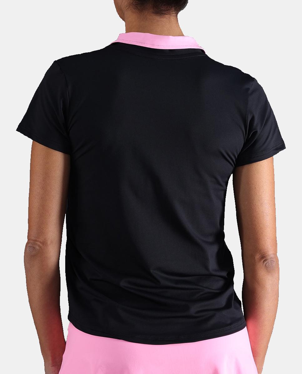 Polo De Mujer Onyx Sleeves Endless - Negro Negro-2