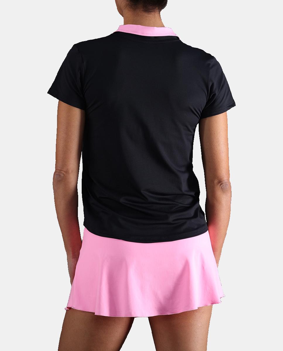 Polo De Mujer Onyx Sleeves Endless - Negro Negro-5