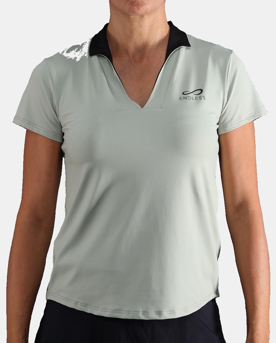 Imagen 0 de Polo De Mujer Onyx Sleeves Endless Verde militar