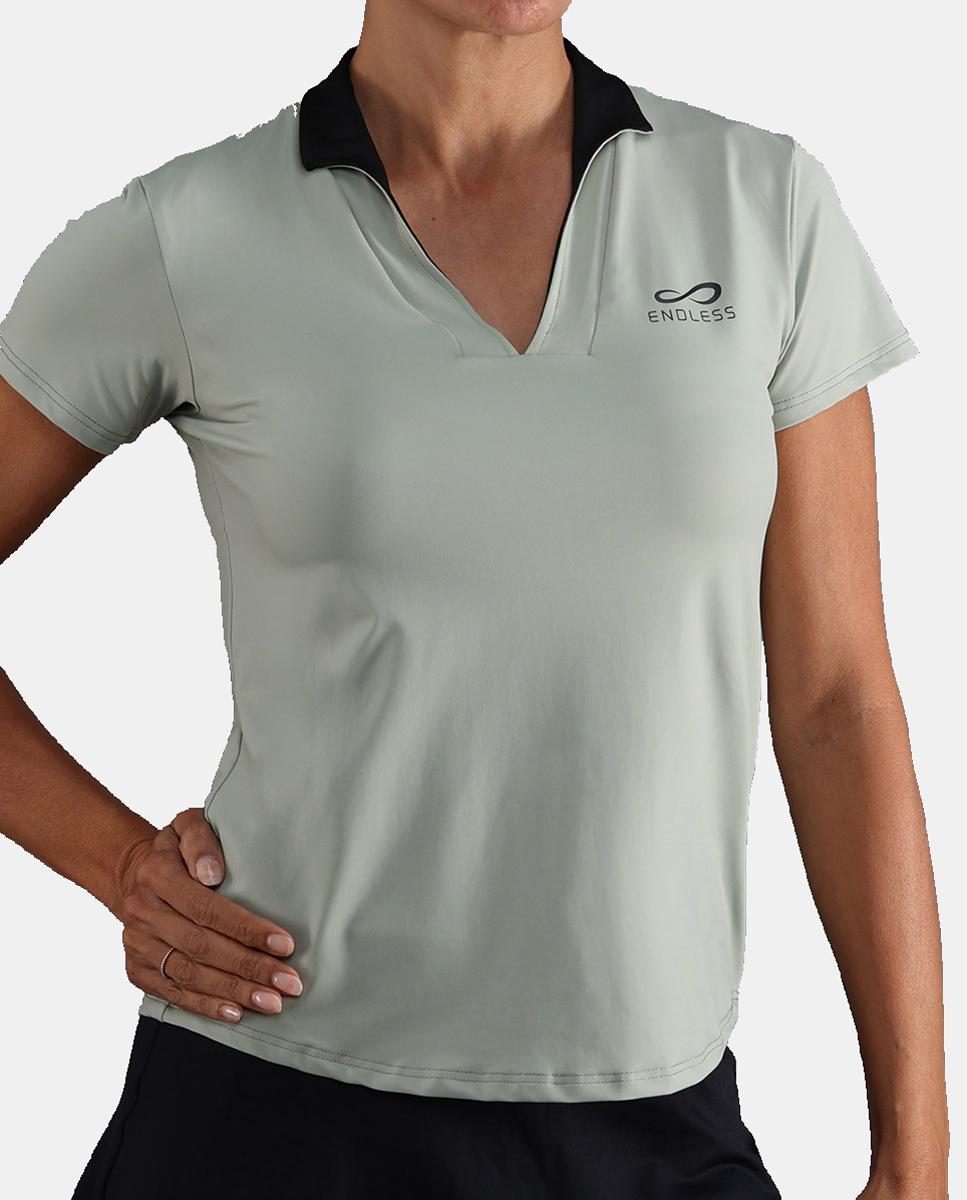 Polo De Mujer Onyx Sleeves Endless - Verde militar Verde militar-3