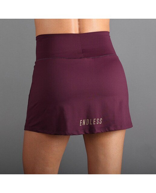 Saia de mulher Minimal HW Endless Roxo-2