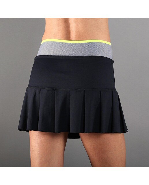 Saia de mulher Ottey Endless Preto / Cinzento-2