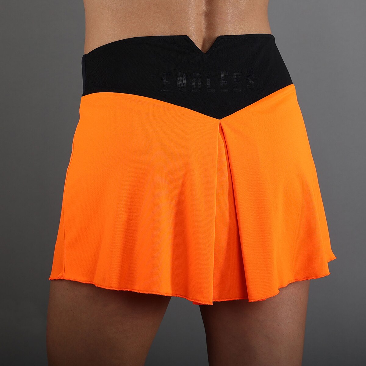 Saia de mulher Diamond Endless Laranja / Preto-4
