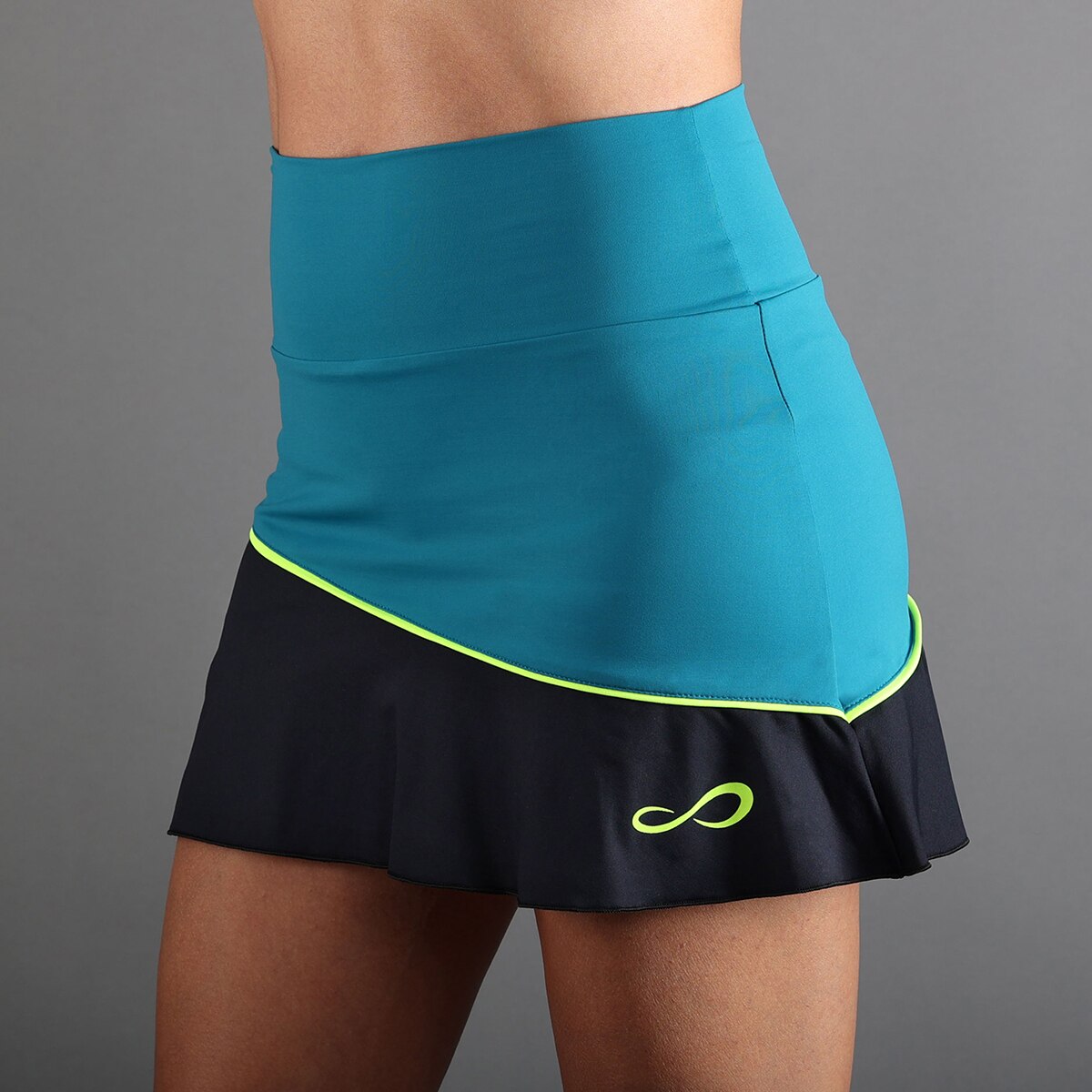 Saia de Mulher Curve Azul-3
