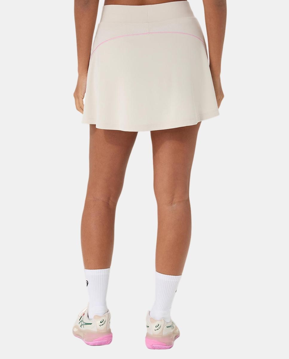 Saia de Mulher Padel Court Skirt Natural-2