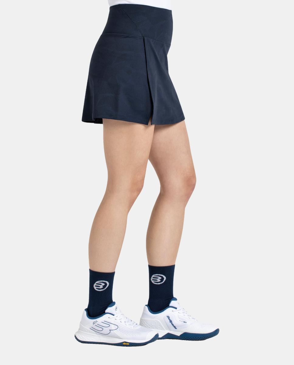 Saia Básica de Mulher Padina Bullpadel Azul-marinho-3