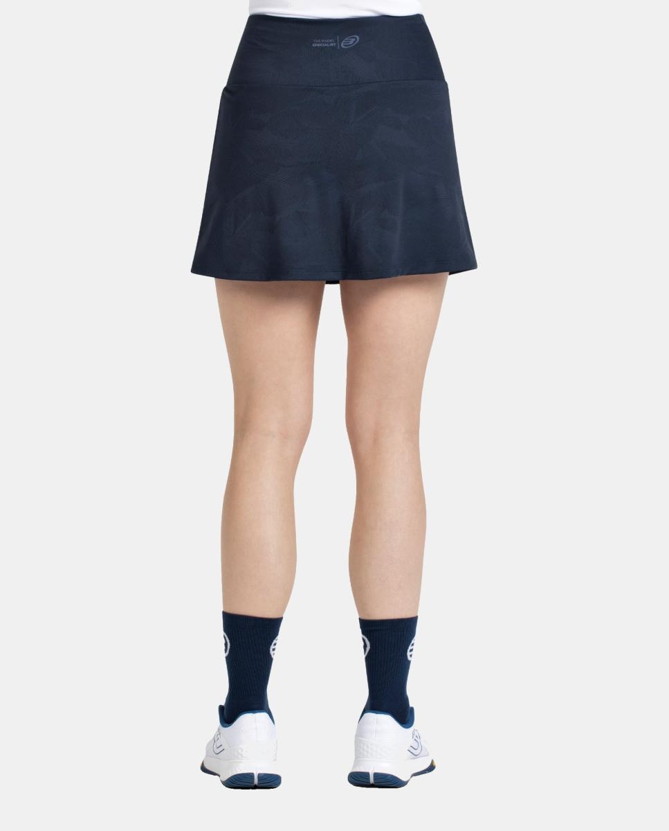 Saia Básica de Mulher Padina Bullpadel Azul-marinho-4