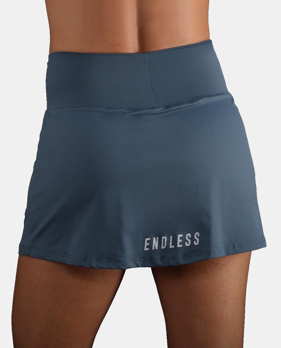 Saia de Mulher Minimal Hw Endless Azul denim-2