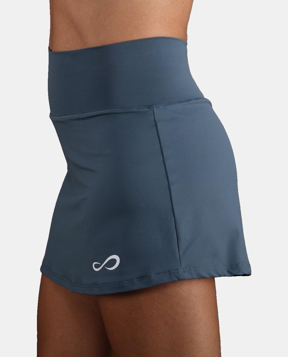 Saia de Mulher Minimal Hw Endless Azul denim-3