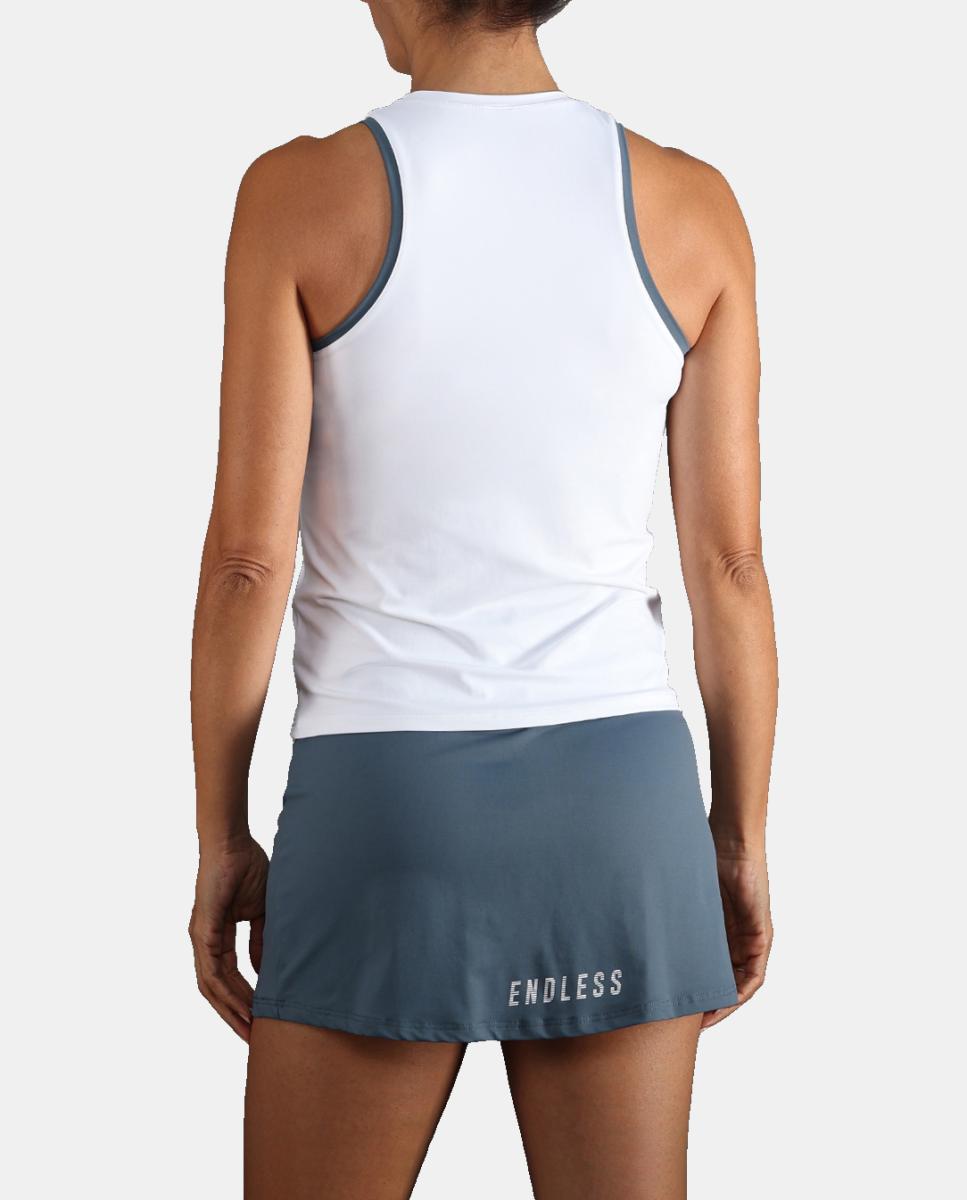 Saia de Mulher Minimal Hw Endless Azul denim-5