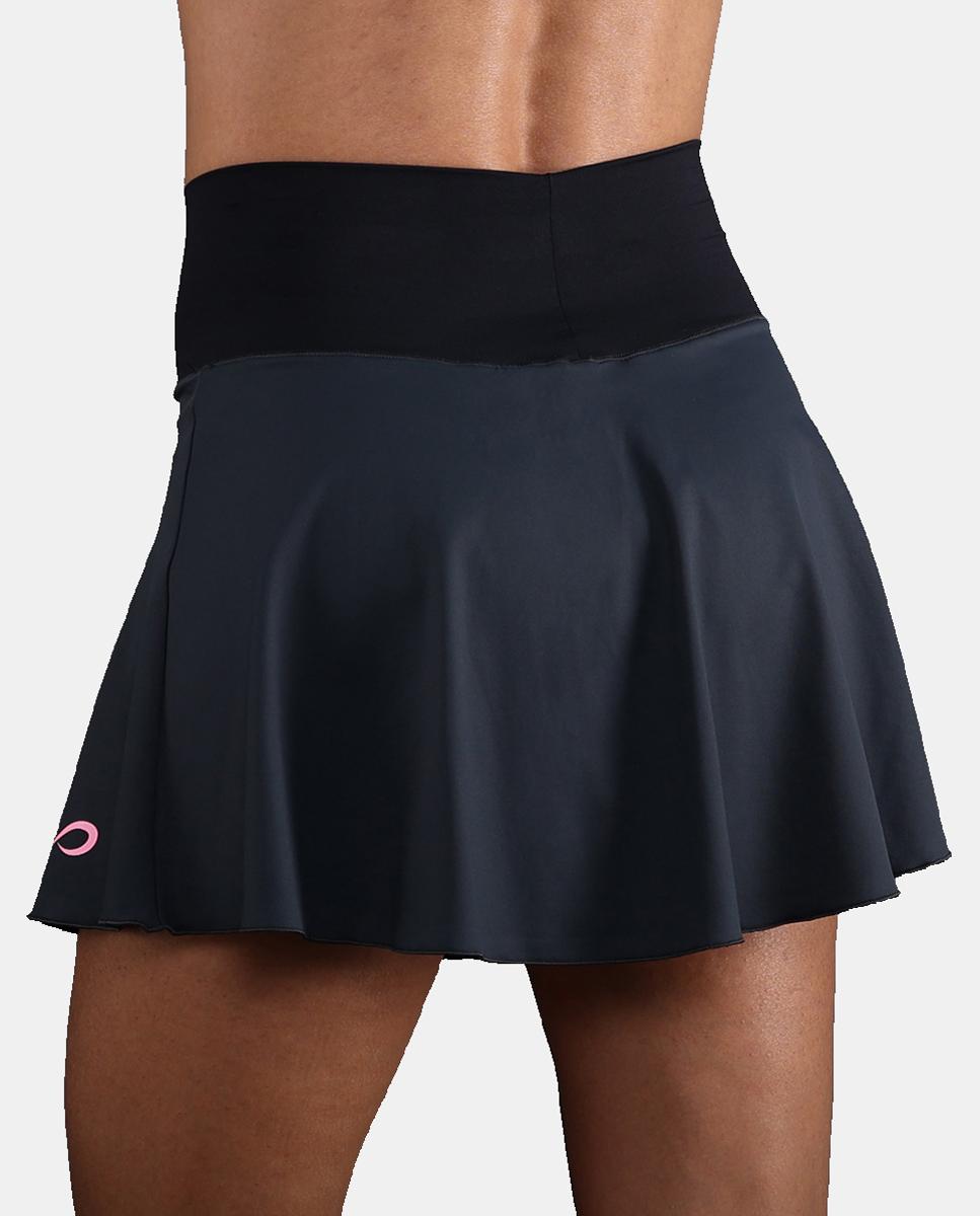 Falda De Mujer Lux Ii Endless - Gris oscuro Gris oscuro-2