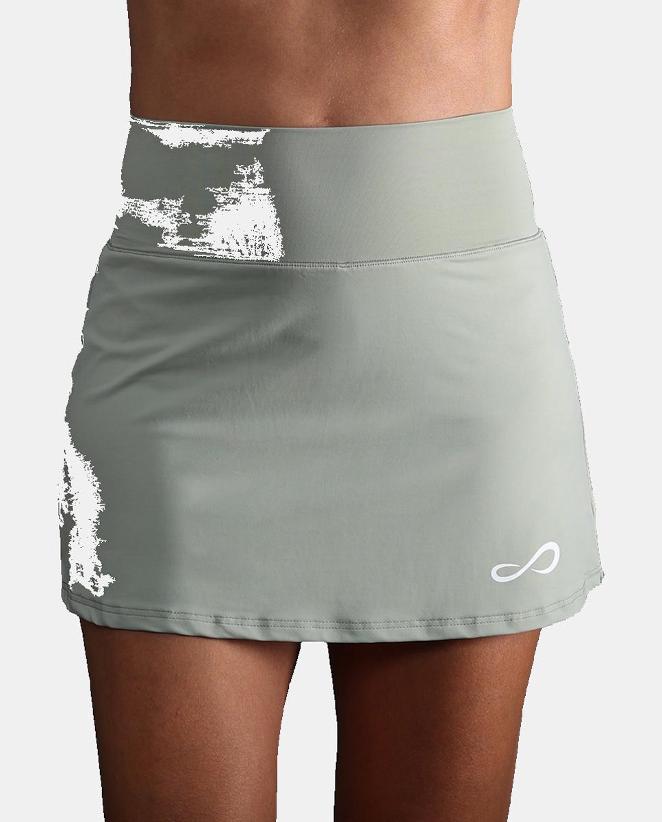 Falda De Mujer Minimal Hw Endless - Verde militar Verde militar-3