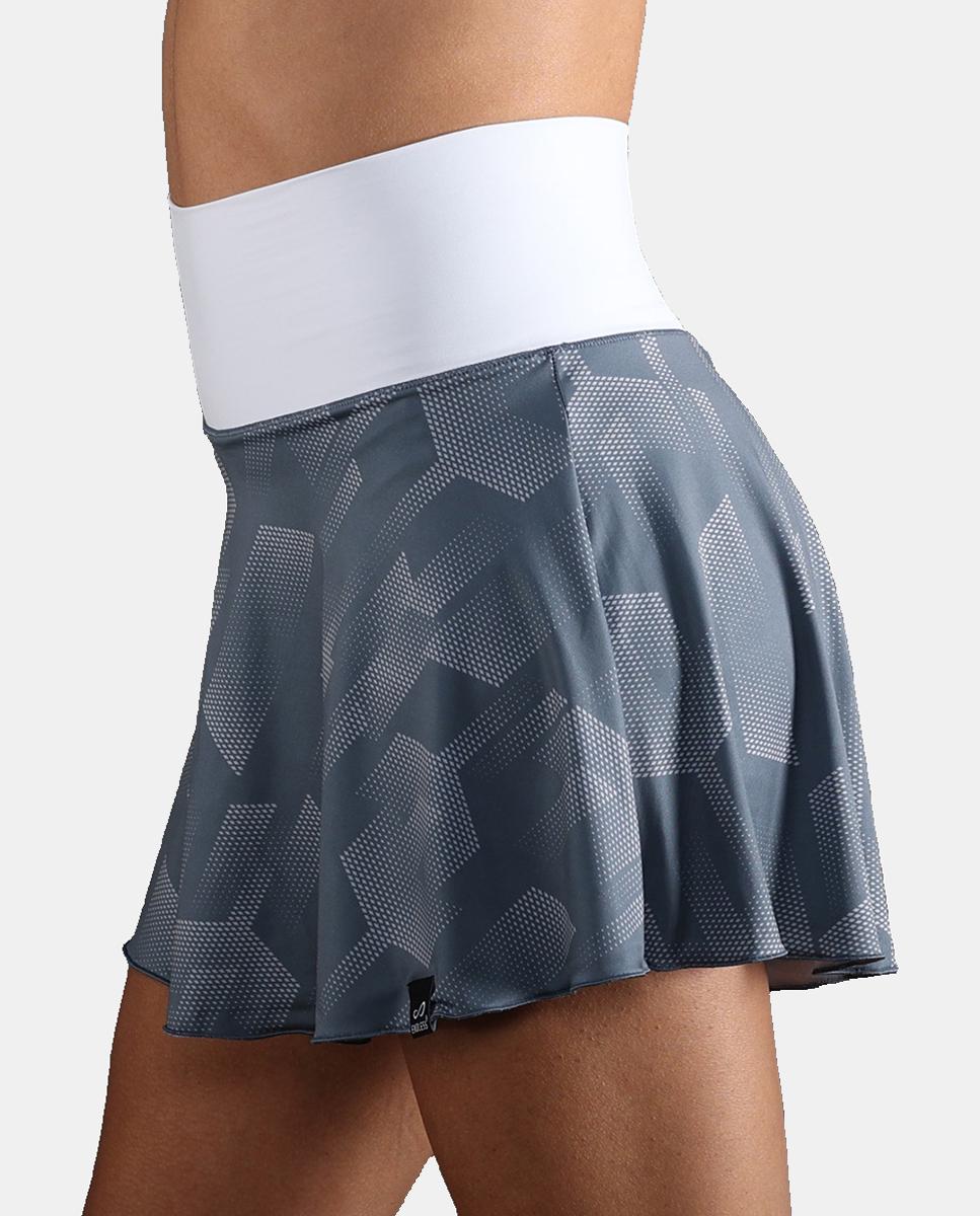 Falda De Mujer Lux Ii Endless - Azul denim Azul denim-3