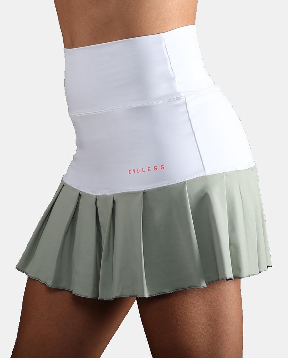 Saia de Mulher Ottey Branco / Verde-2
