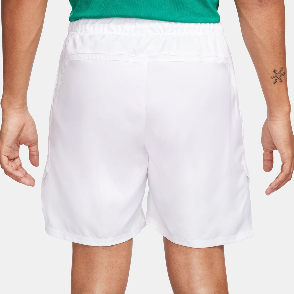 Short de hombre NikeCourt Dri-Fit Victory Nike Blanco-2