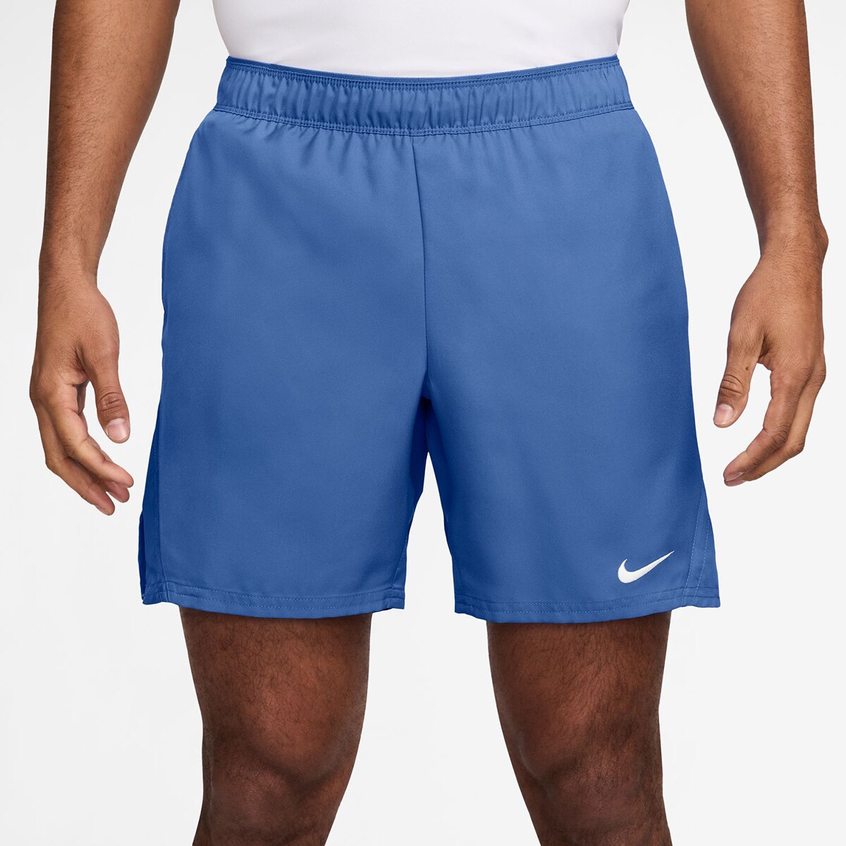 Calças de Homem Court Dri-FIT Victory Azul / Branco-1