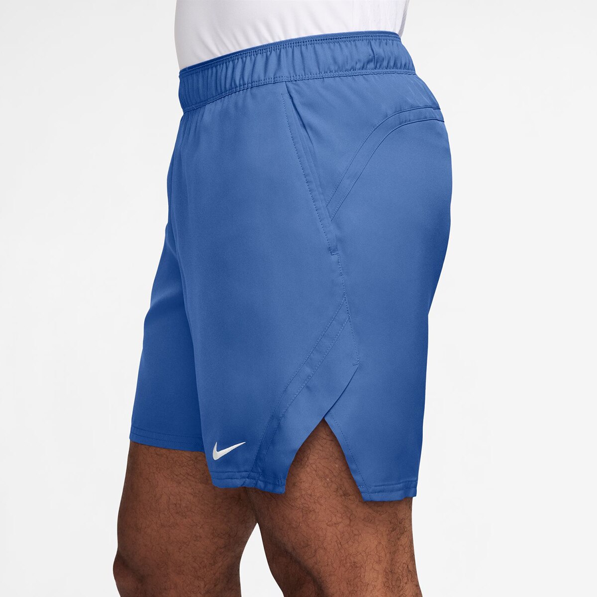 Calças de Homem Court Dri-FIT Victory Azul / Branco-3