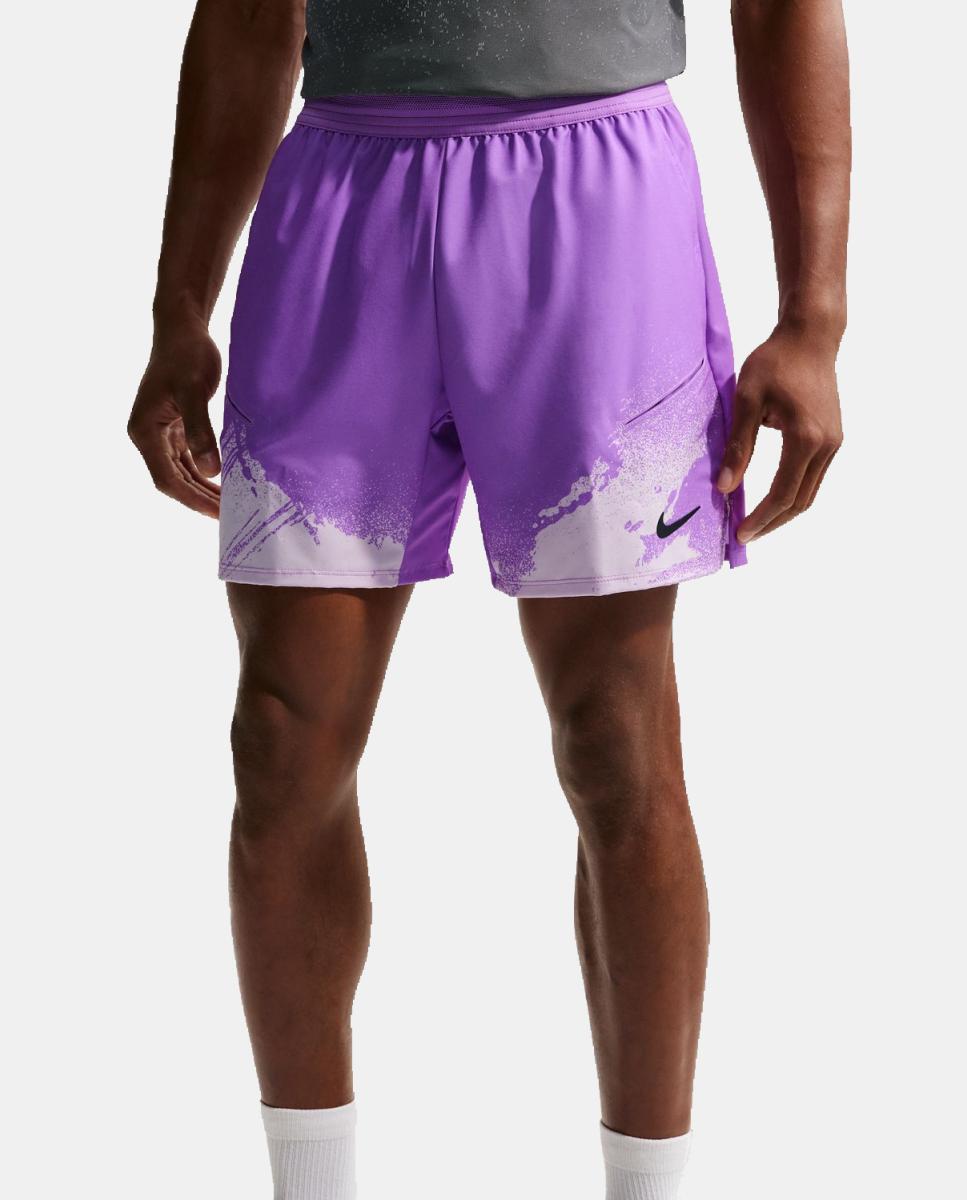 Short de hombre Slam Nike - Morado / Negro Morado / Negro-3