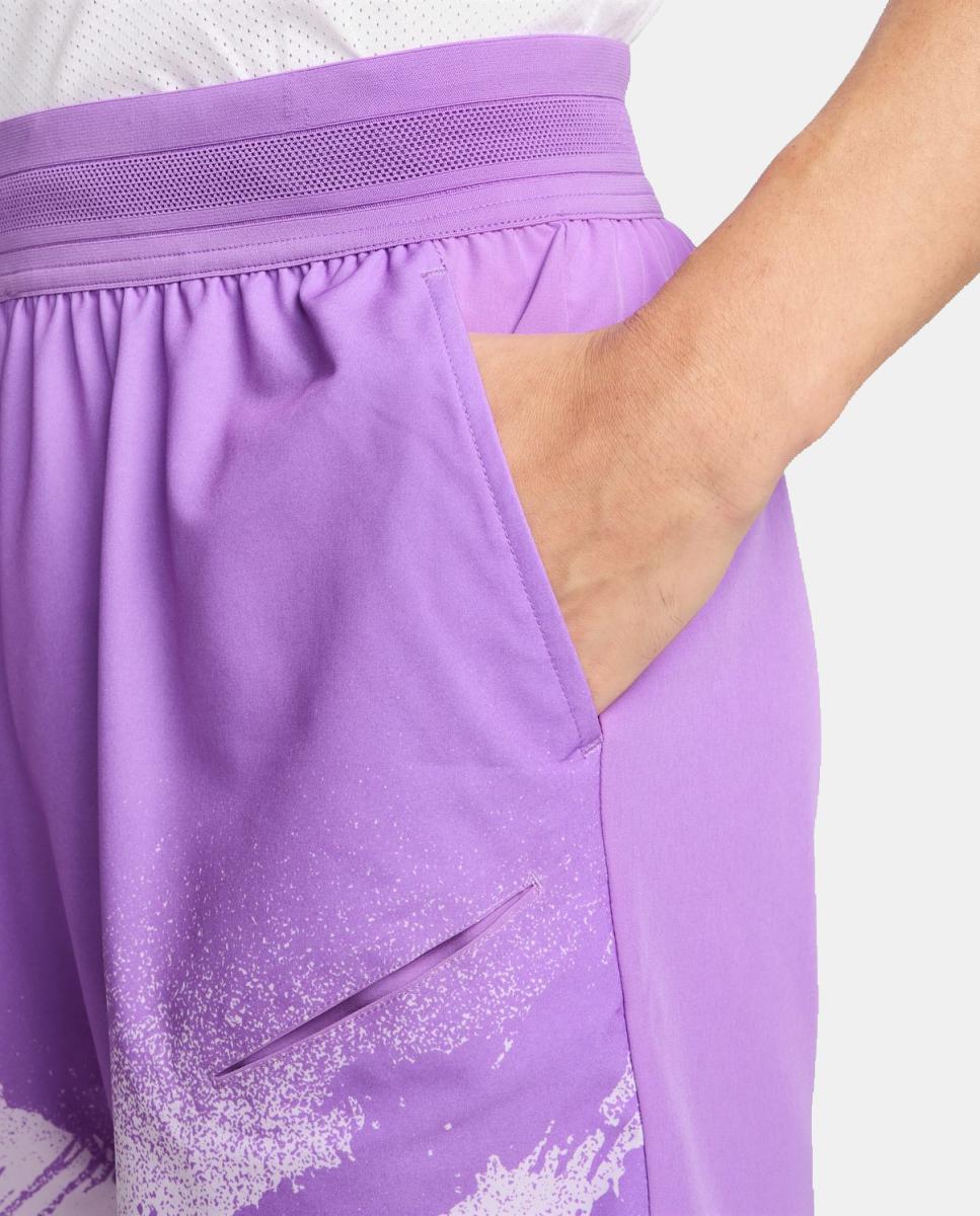 Short de hombre Slam Nike - Morado / Negro Morado / Negro-4