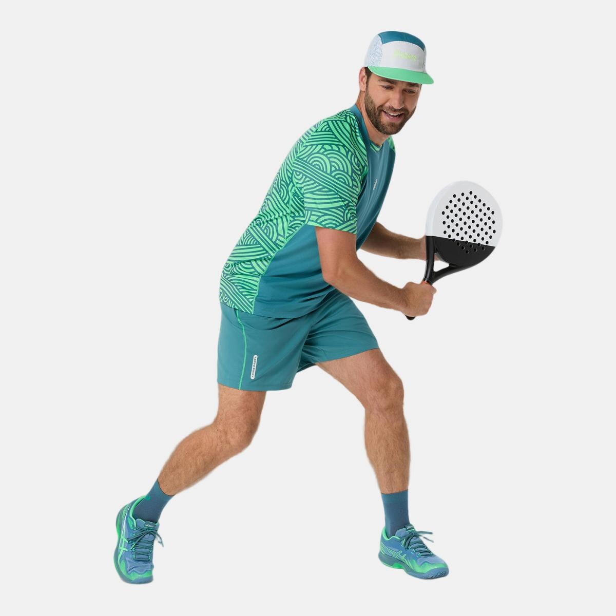 Calções de Padel de Homem Padel Court 7In Short Verde-9