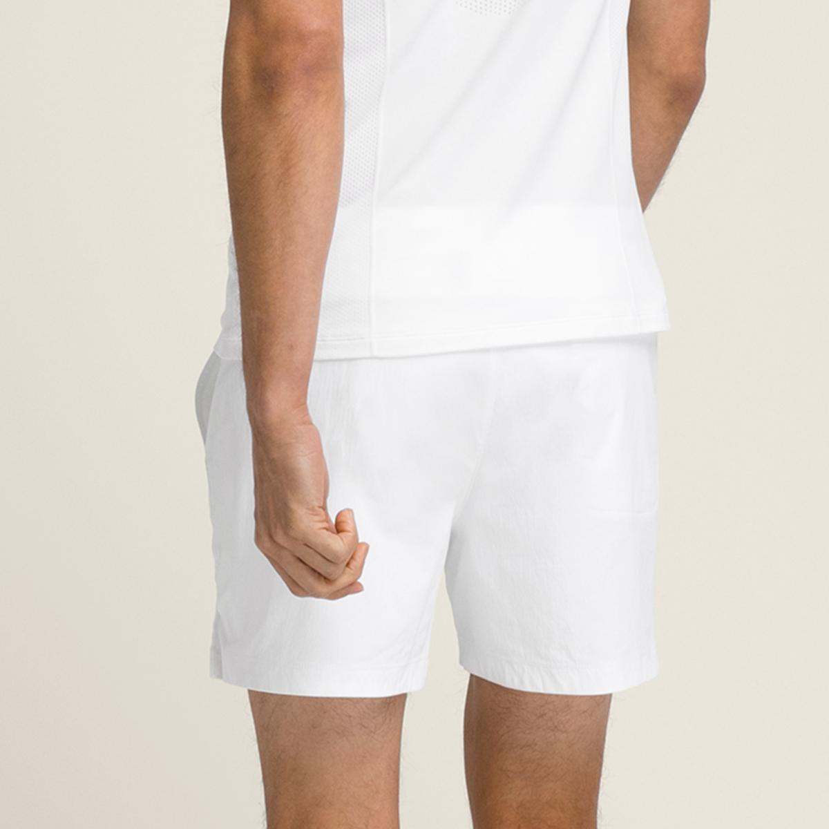 Calças de Ténis de Homem Volley 6" Branco-4