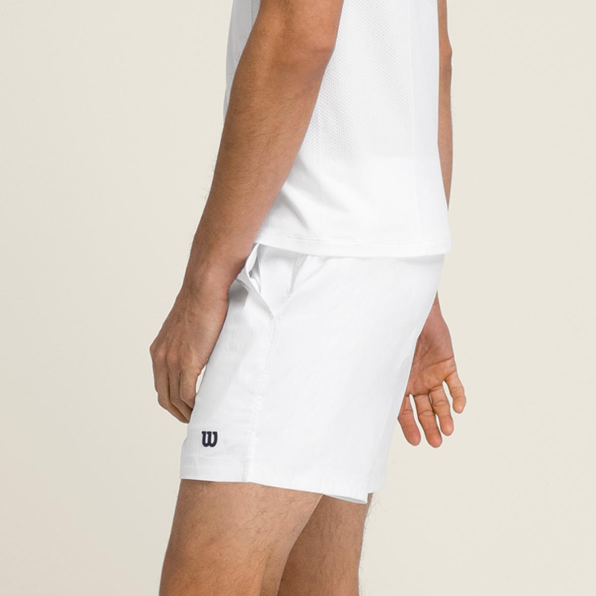 Calças de Ténis de Homem Volley 6" Branco-5