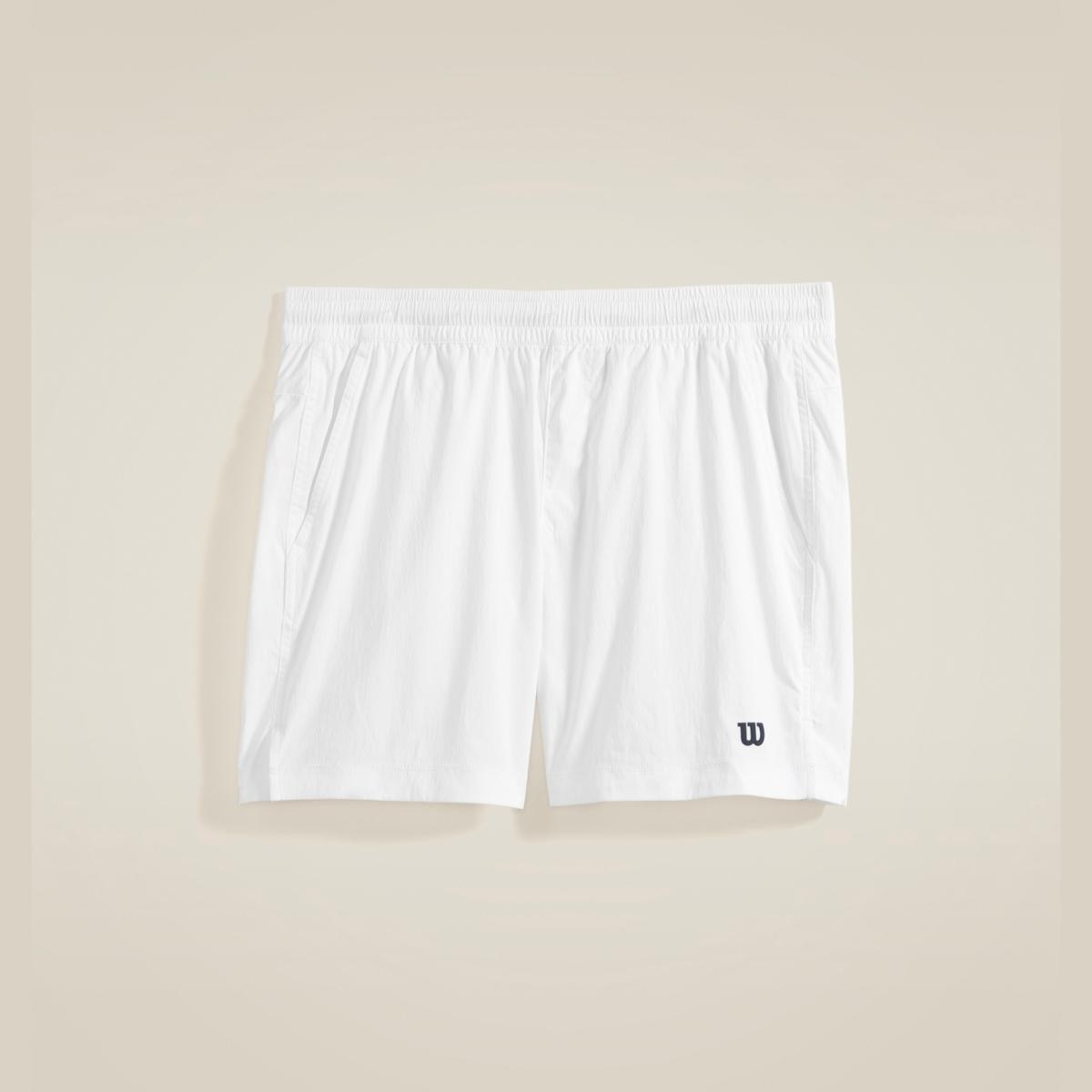 Calças de Ténis de Homem Volley 6" Branco-6