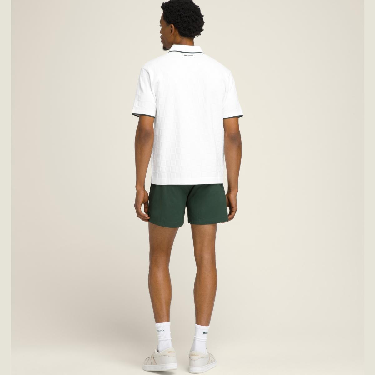 Calças de Ténis de Homem Volley 6" Verde-3