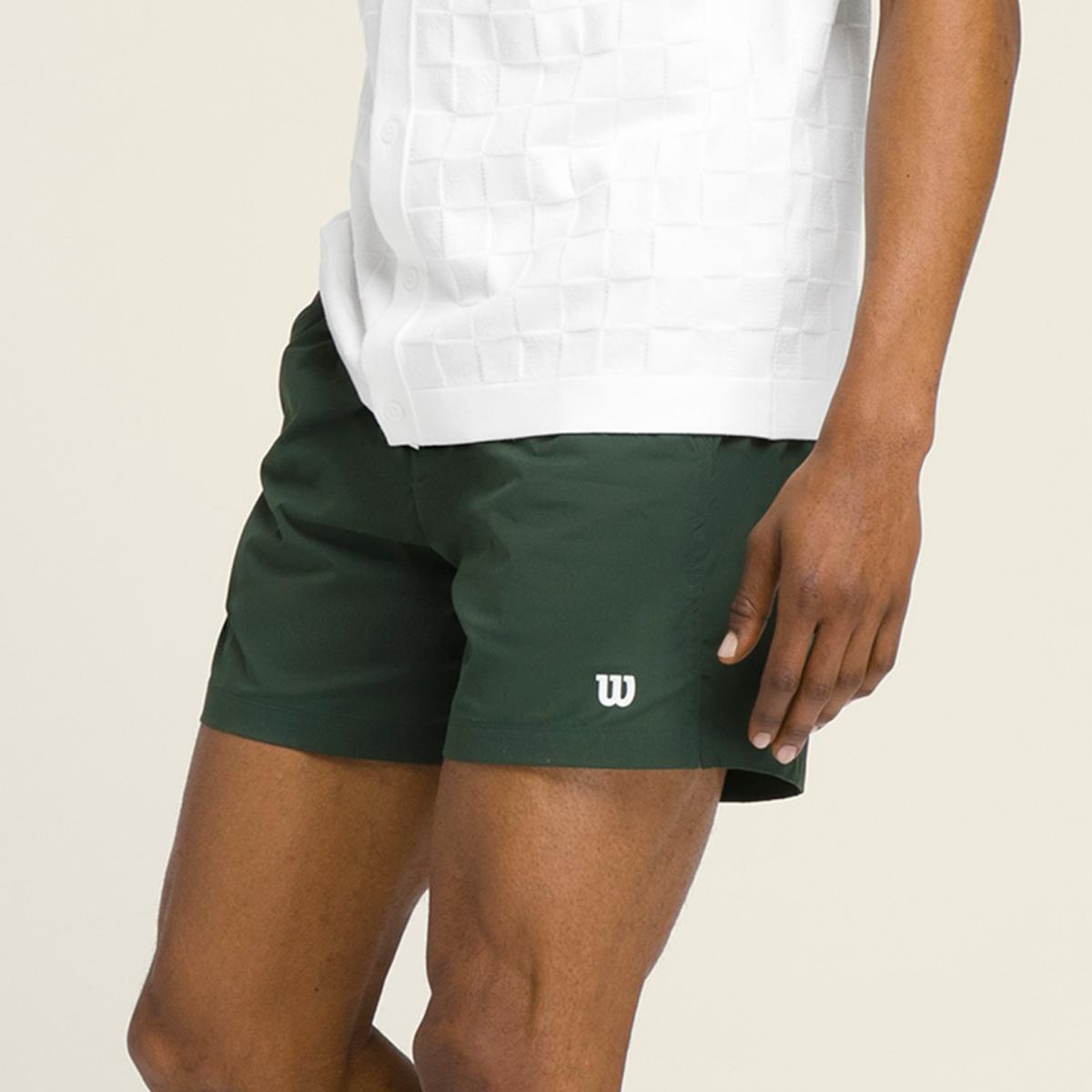Calças de Ténis de Homem Volley 6" Verde-5